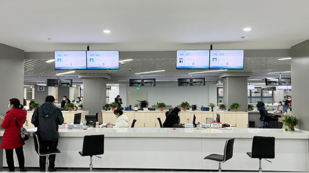 丹江口市民服务中心使用硕远政务大厅排队系统